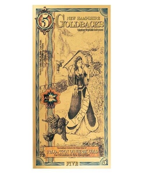 Goldback Foil Currency