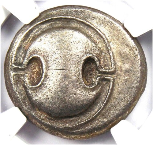 Boeotia Thebes Silver Stater 395-338 BC - Certified NGC Choice VF