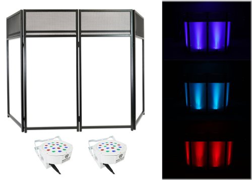 XL Party Facade Set with Scrims and Lights