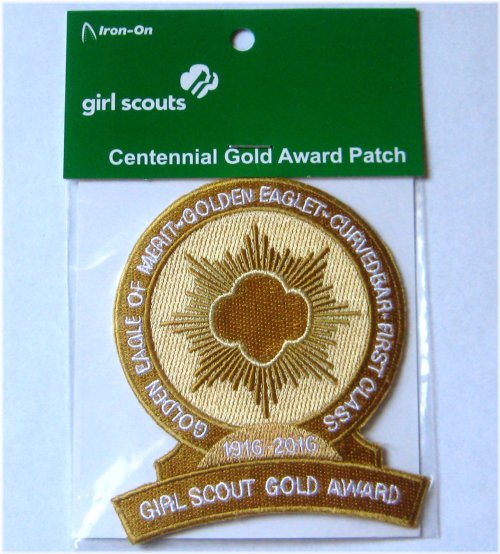 Golden Eaglet Centennial Patch