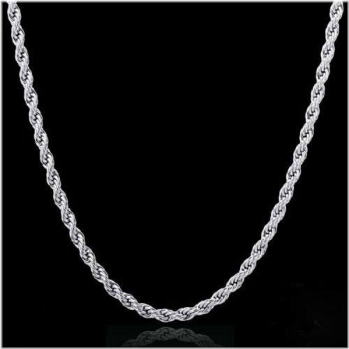 Sterling Rope Necklace