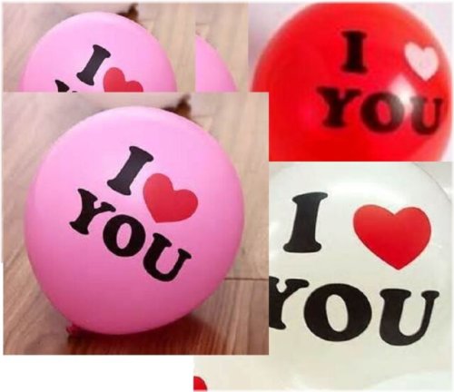 Love and Heart Balloon Set