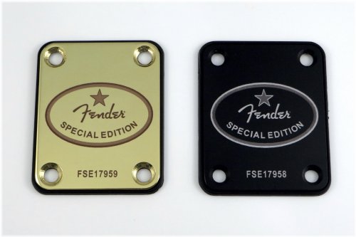 Custom Engraved Guitar Neck Plate
