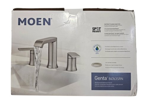 Genta 8-inch Widespread 2-Handle Faucet
