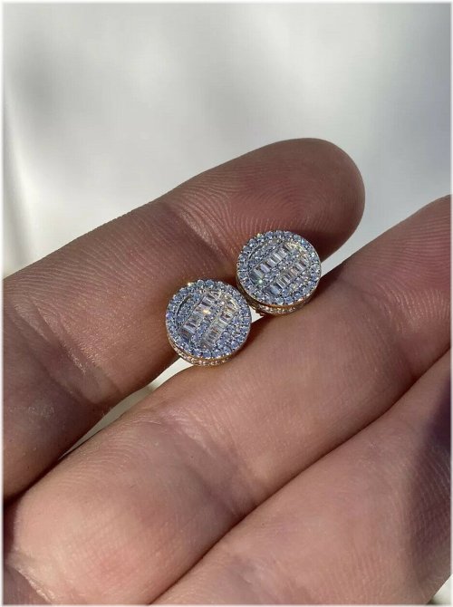 Baguette Stud Earrings