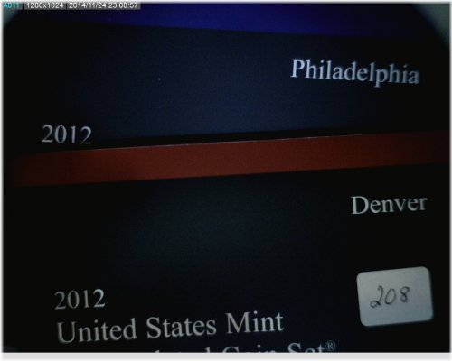 2012 United States Coin Mint Set