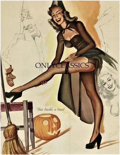 Witchy Pin-Up Sketchbook by Freeman Elliott