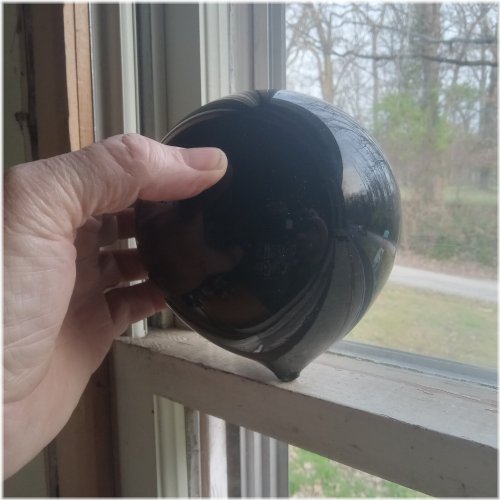 Early New York Estate Witch Ball