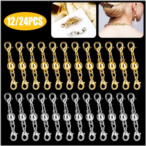 Magnetic Locking Clasp Set