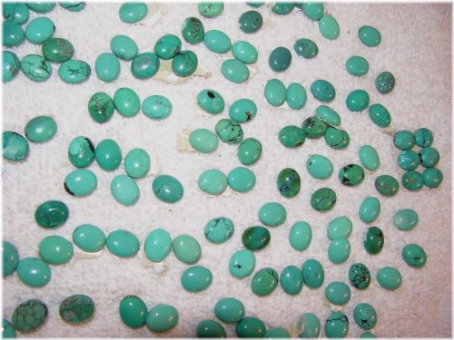 Turquoise Oval Cabochon Lot