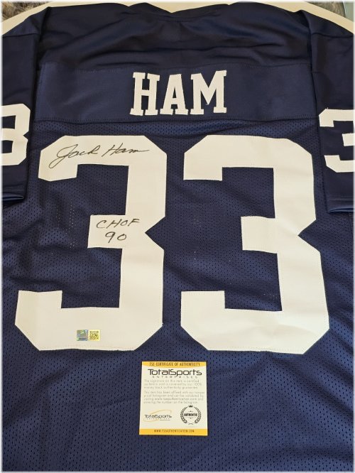 Legendary Linebacker Signed Jersey