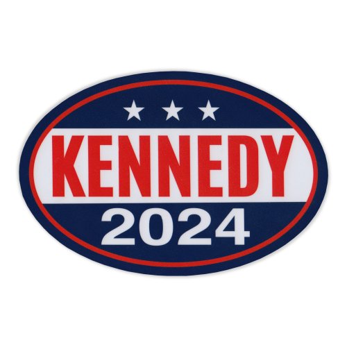 Oval Bumper Sticker - RFK Jr. 2024