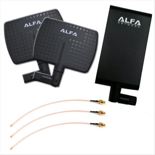 Alfa Network RP-SMA Antenna Upgrade Kit for DJI Phantom 3 Quadcopter Drone