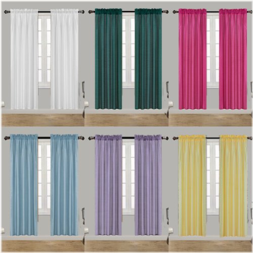 Silk Elegance Window Treatment Set