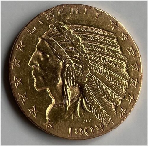 Golden Liberty Half Eagle