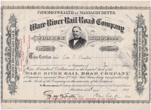 Boston River Heritage Certificate