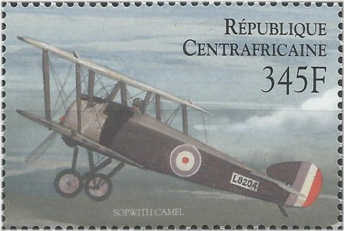Sopwith F1 Camel 2000 Stamp