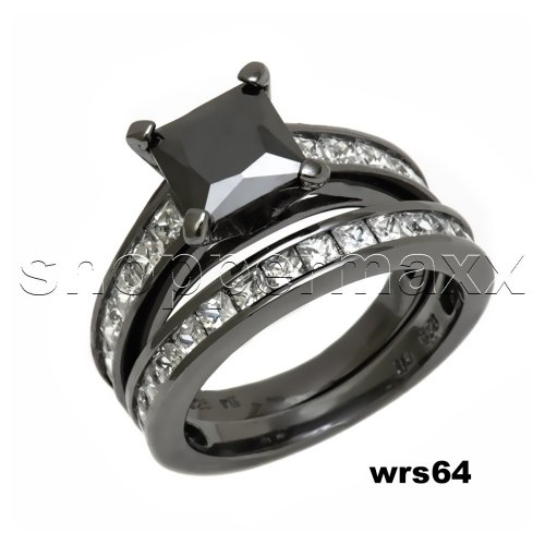 Midnight Elegance Bridal Set