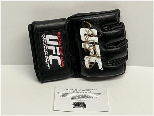 Champion's Touch: Ronda Rousey Autographed UFC Glove