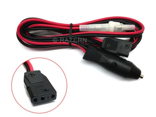 Cigarette Lighter Power Cable for CB Radios