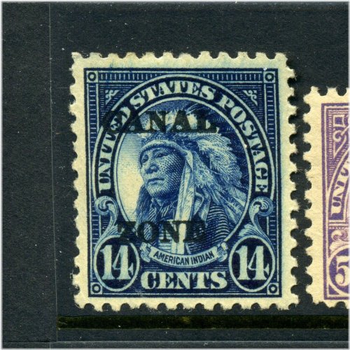 American Indian Overprint Mint Stamp