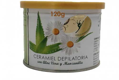 Golden Honey Wax with Aloe Vera and Chamomile 120g - Ceramiel