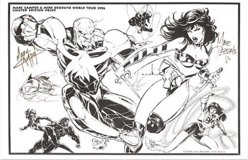 Legacy of Ink: Deodato & Campos '93 Tour Signed Print