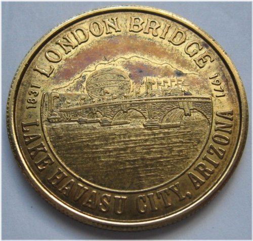 Havasu City 10th Anniversary Commemorative Coin