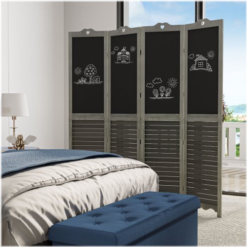 Versatile Pegboard Privacy Screen