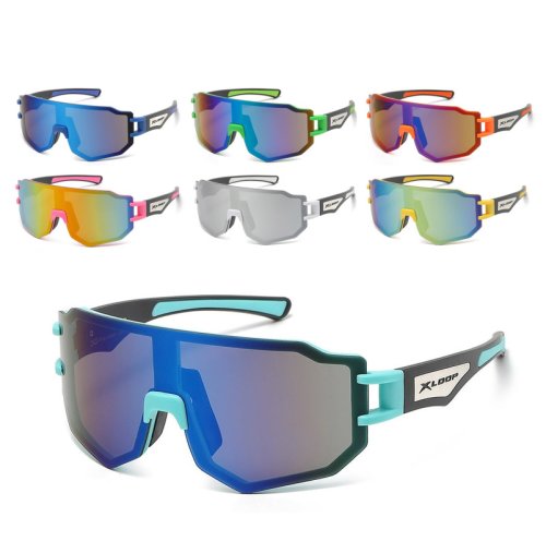 Reflective Wrap Sunglasses