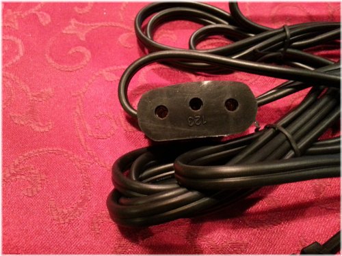 Featherweight Power Cord Double Lead