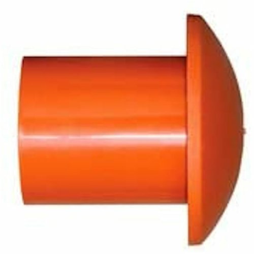 Orange Rebar Safety Caps - Pack of 25