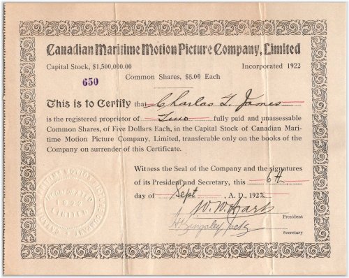 North Atlantic Cinematic Equity Bond