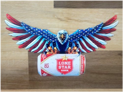 Texas Eagle Beer Wall Decor