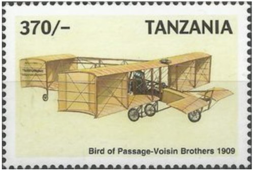 Voisin Brothers Bird of Passage Stamp