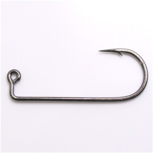 Black Nickel Salmon/Steelhead Jig Hooks