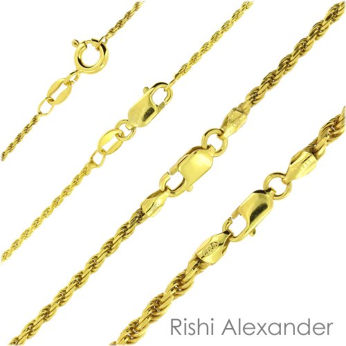 Golden Rope Diamond Necklace