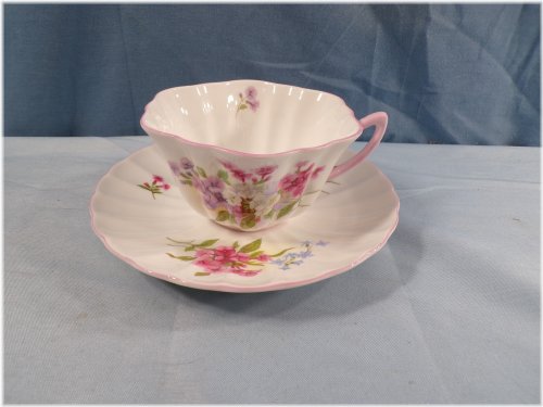 Elegant Bone China Cup & Saucer Set