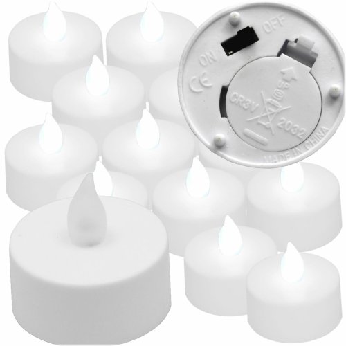 Charming Glow" LED Tea Light Candles