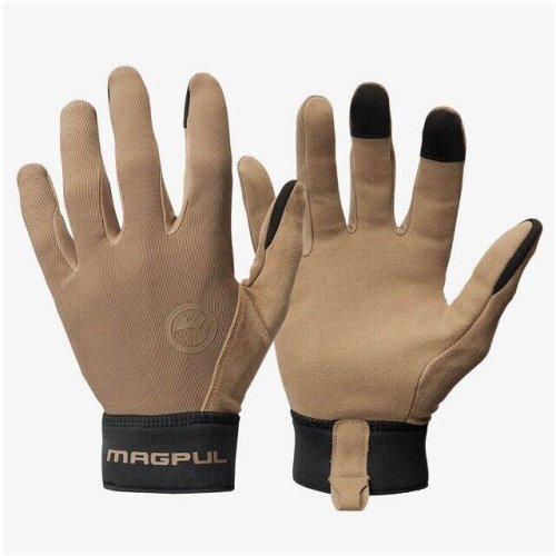 Coyote Synthetic Suede Technical Gloves