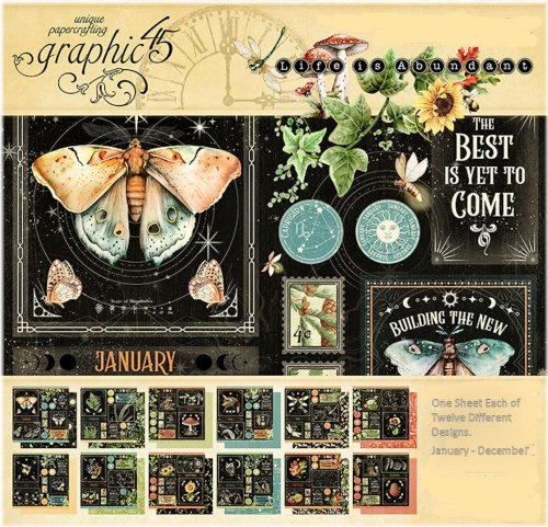 Seasonal Scrapbook Paper Collection