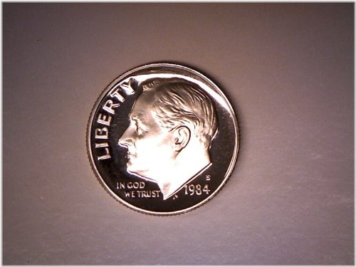 1984 S Proof Roosevelt Dime