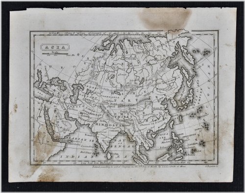 Asia in 1839: Boynton's Historical Cartography