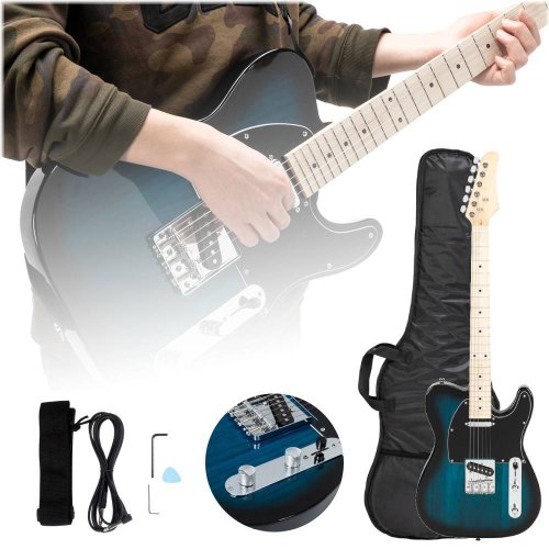 Blue Maple 6-String Electric Guitar