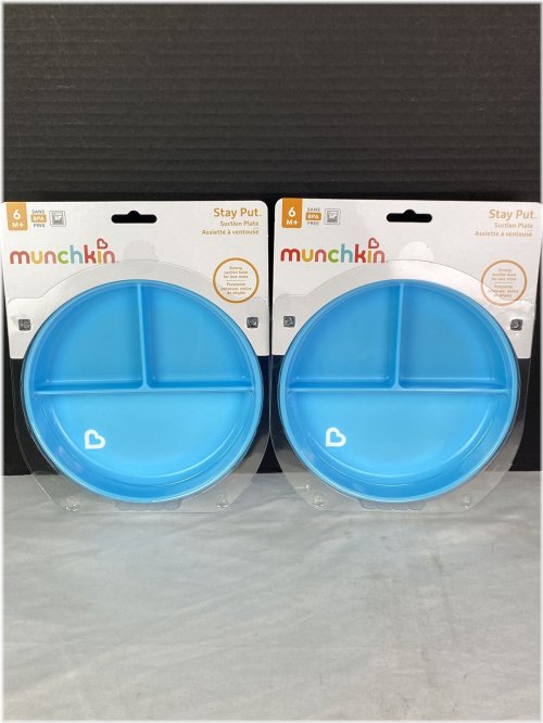 Stay Put Munchkin Plates