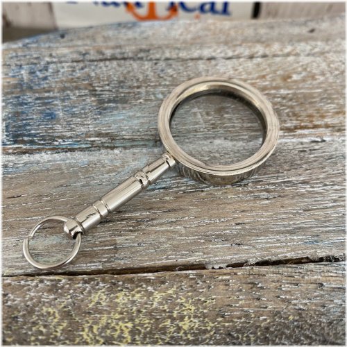 Silver Lens Mini Magnifier Pendant