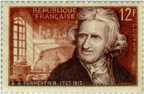 Parmentier Commemorative Stamp 1956