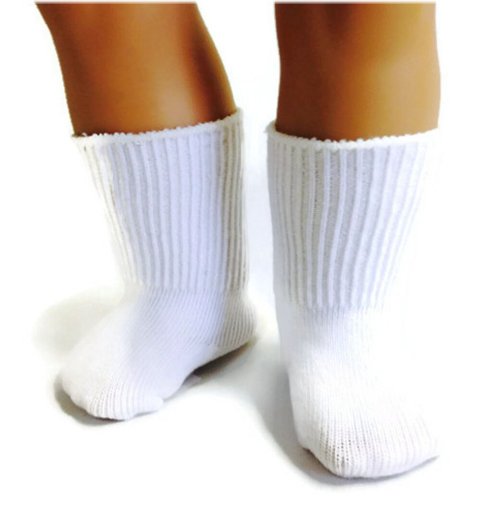 Cozy Knit Doll Socks