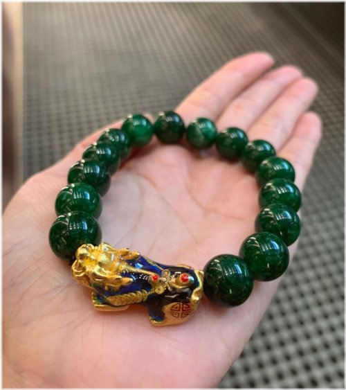 Jade PiXiu Prosperity Bracelet