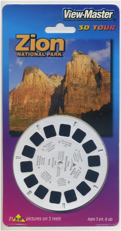 Zion National Park Utah Adventure Reel Set